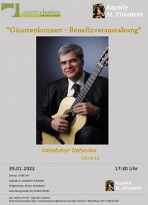 Volodymyr Dotsenko_ Gitarrenkonzert - Benefizveranstaltung